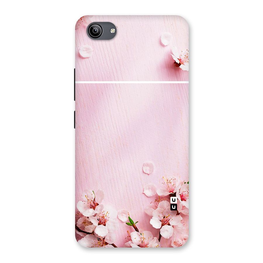Blossom Frame Pink Back Case for Vivo Y81i