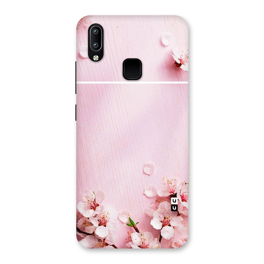 Blossom Frame Pink Back Case for Vivo Y93