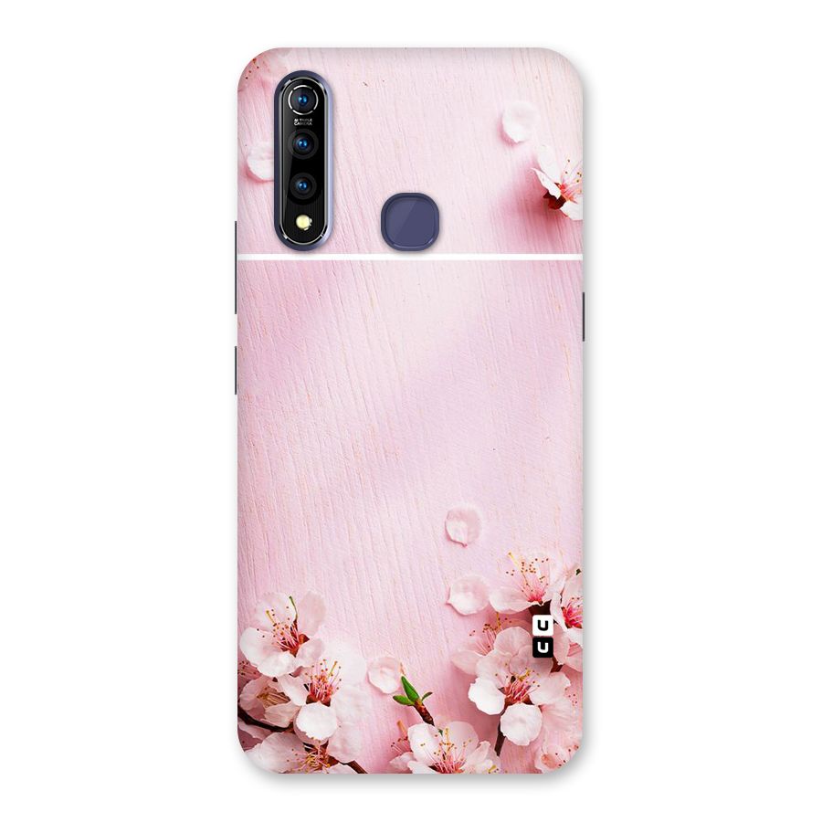 Blossom Frame Pink Back Case for Vivo Z1 Pro
