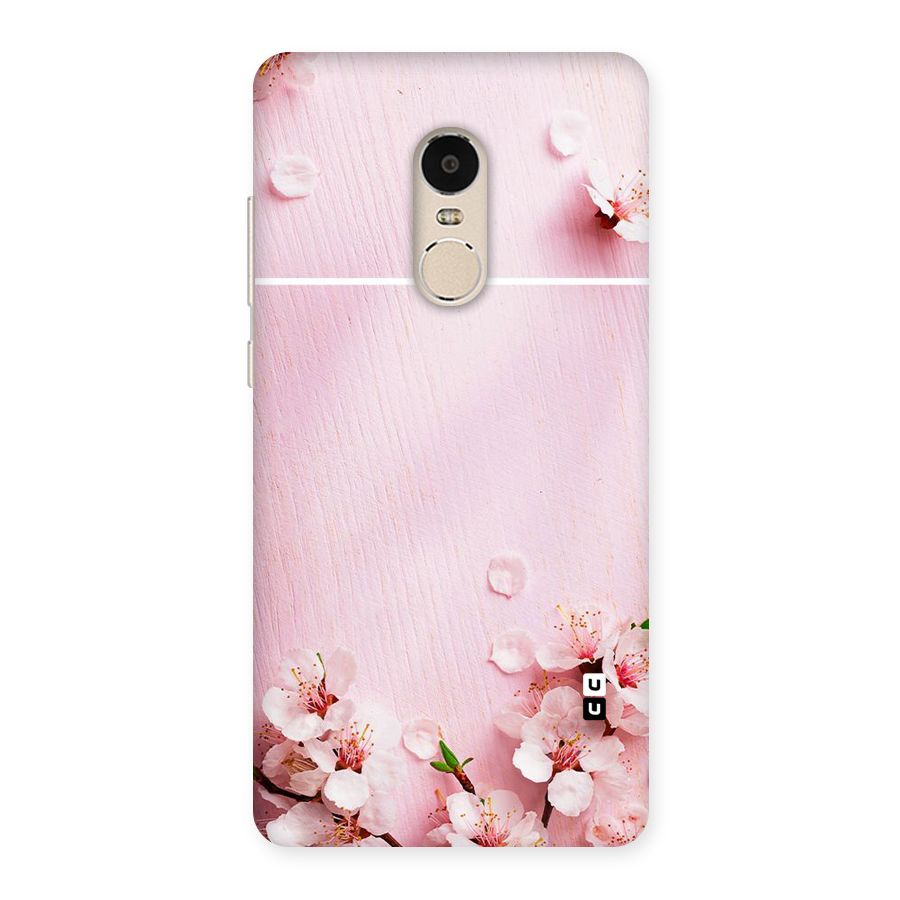 Blossom Frame Pink Back Case for Xiaomi Redmi Note 4