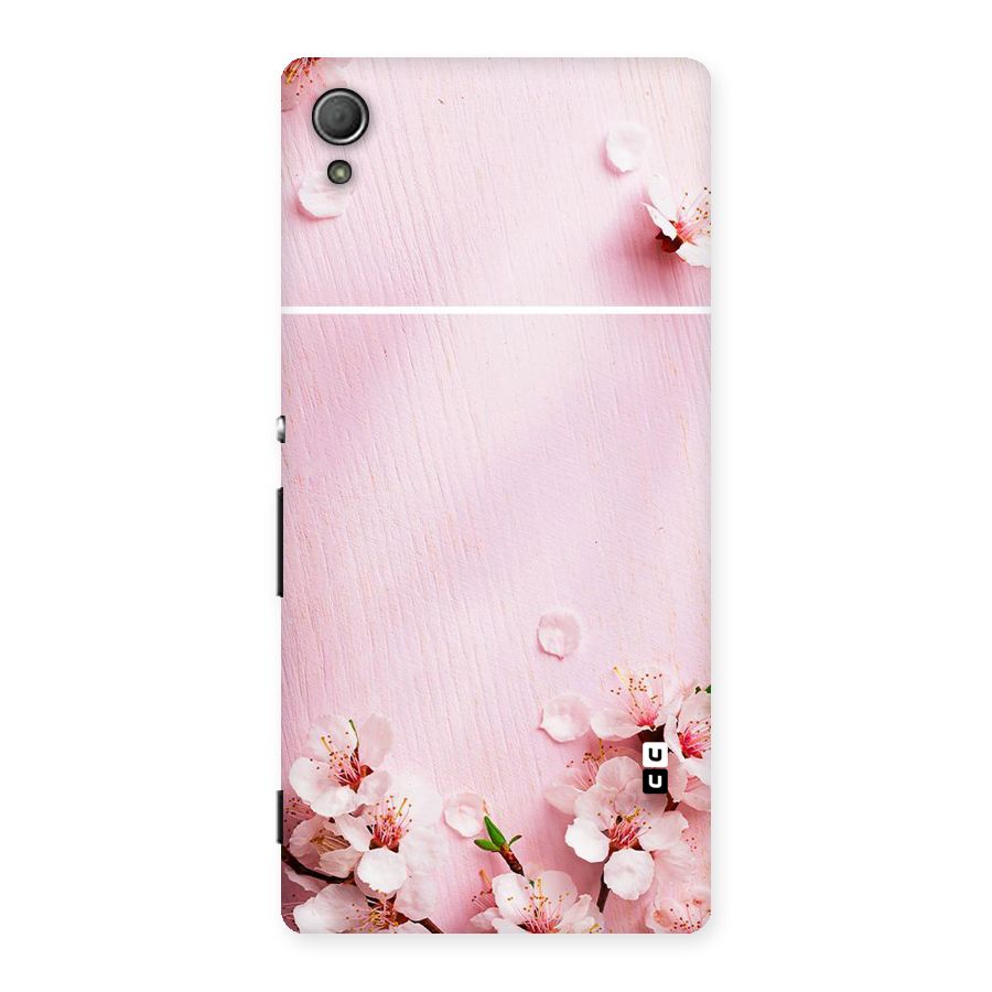 Blossom Frame Pink Back Case for Xperia Z4