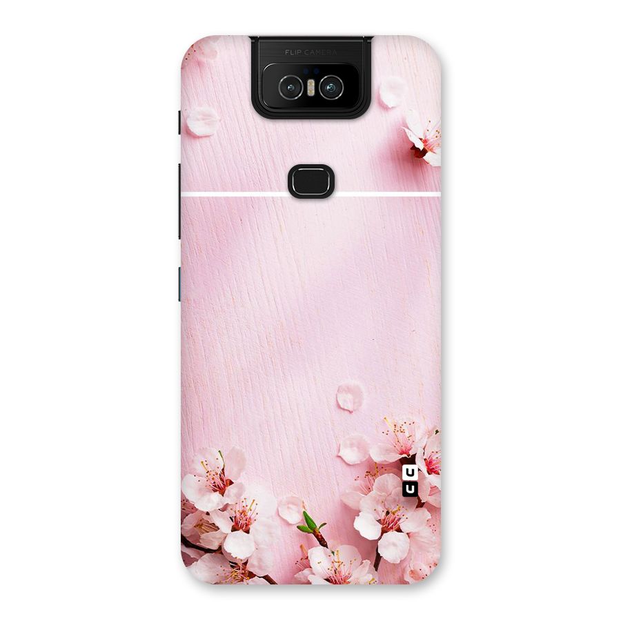 Blossom Frame Pink Back Case for Zenfone 6z