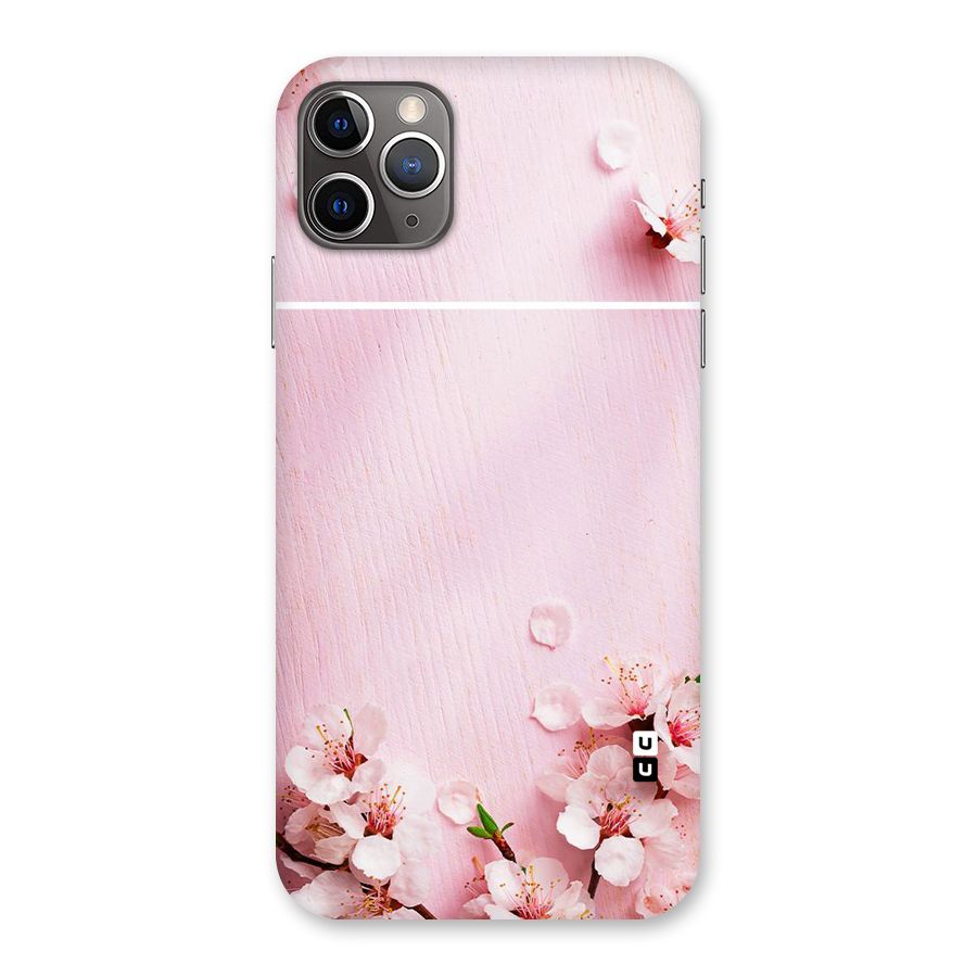Blossom Frame Pink Back Case for iPhone 11 Pro Max