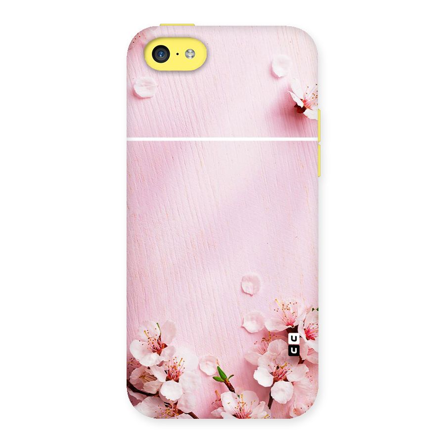 Blossom Frame Pink Back Case for iPhone 5C