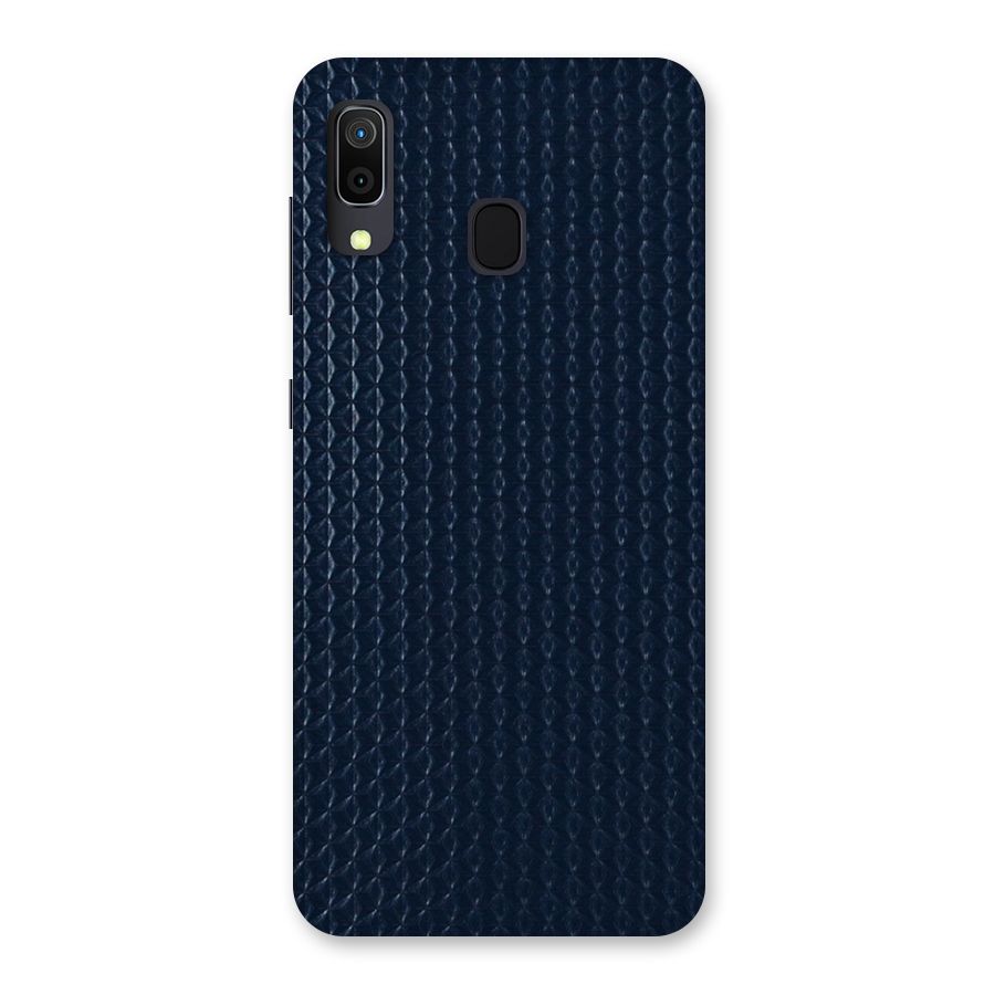 Blue Pattern Back Case for Galaxy A20
