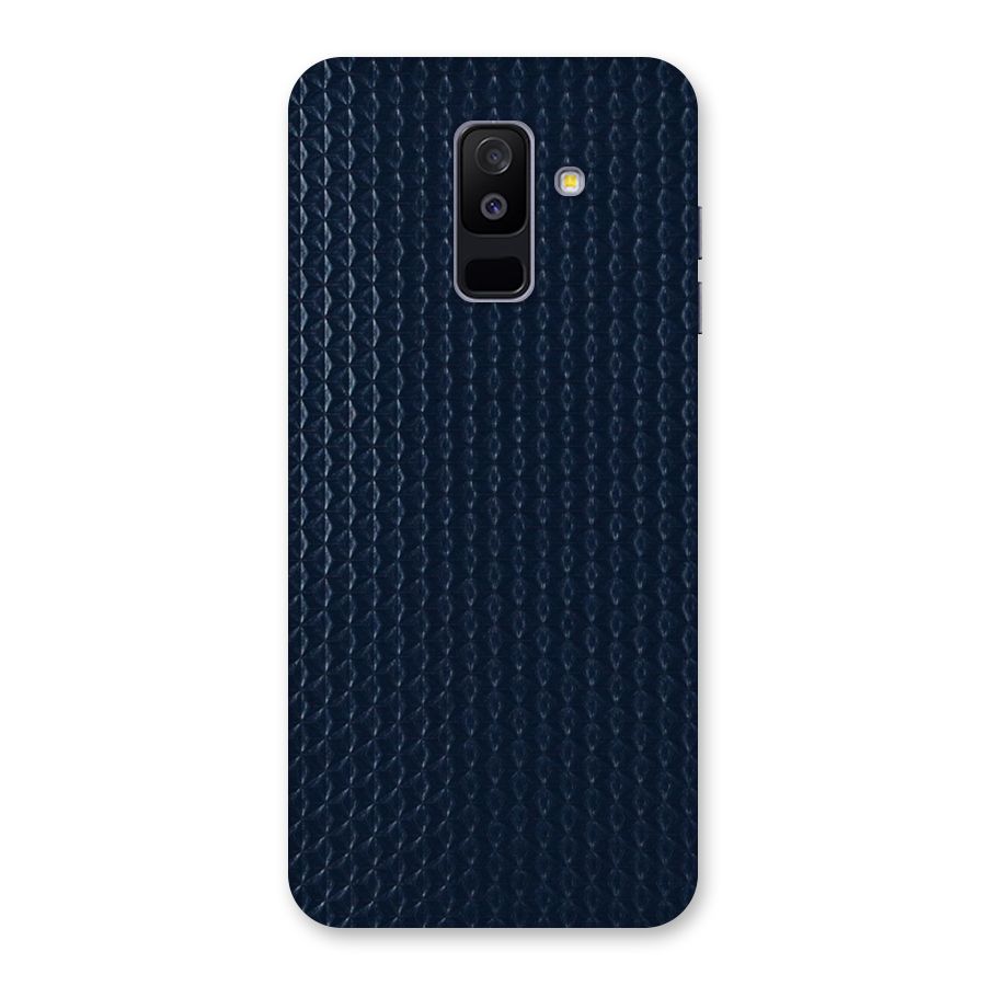 Blue Pattern Back Case for Galaxy A6 Plus