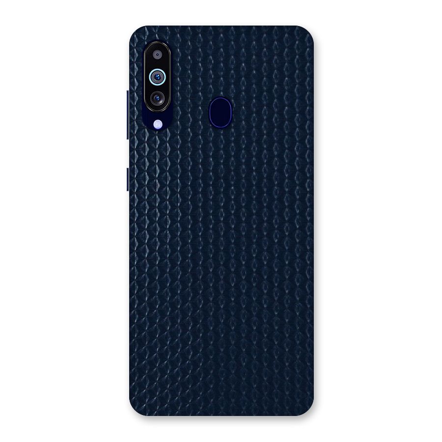Blue Pattern Back Case for Galaxy A60