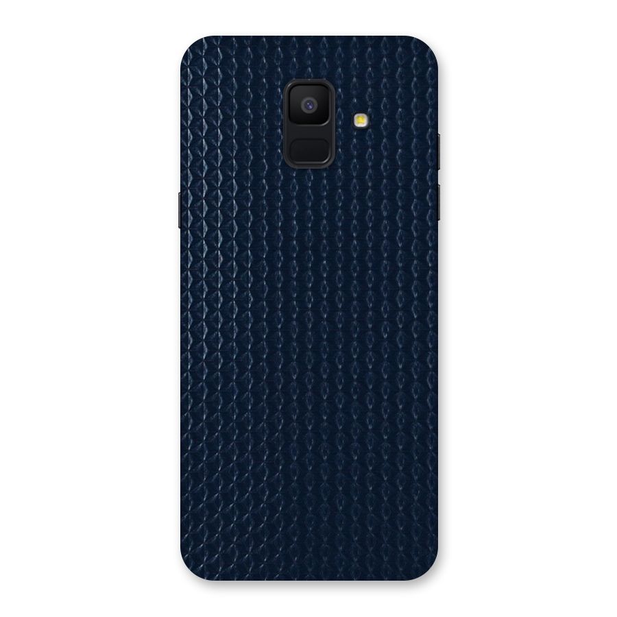Blue Pattern Back Case for Galaxy A6 (2018)