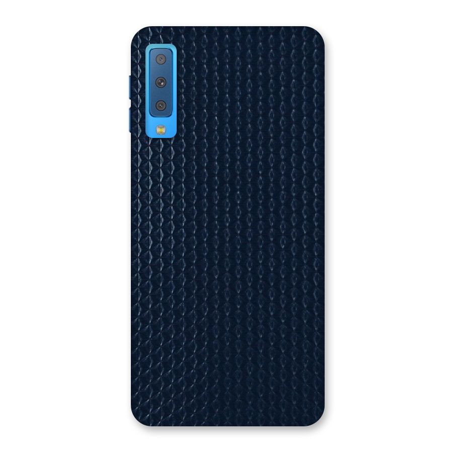 Blue Pattern Back Case for Galaxy A7 (2018)