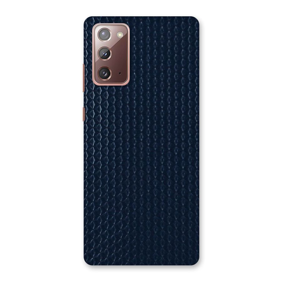 Blue Pattern Back Case for Galaxy Note 20