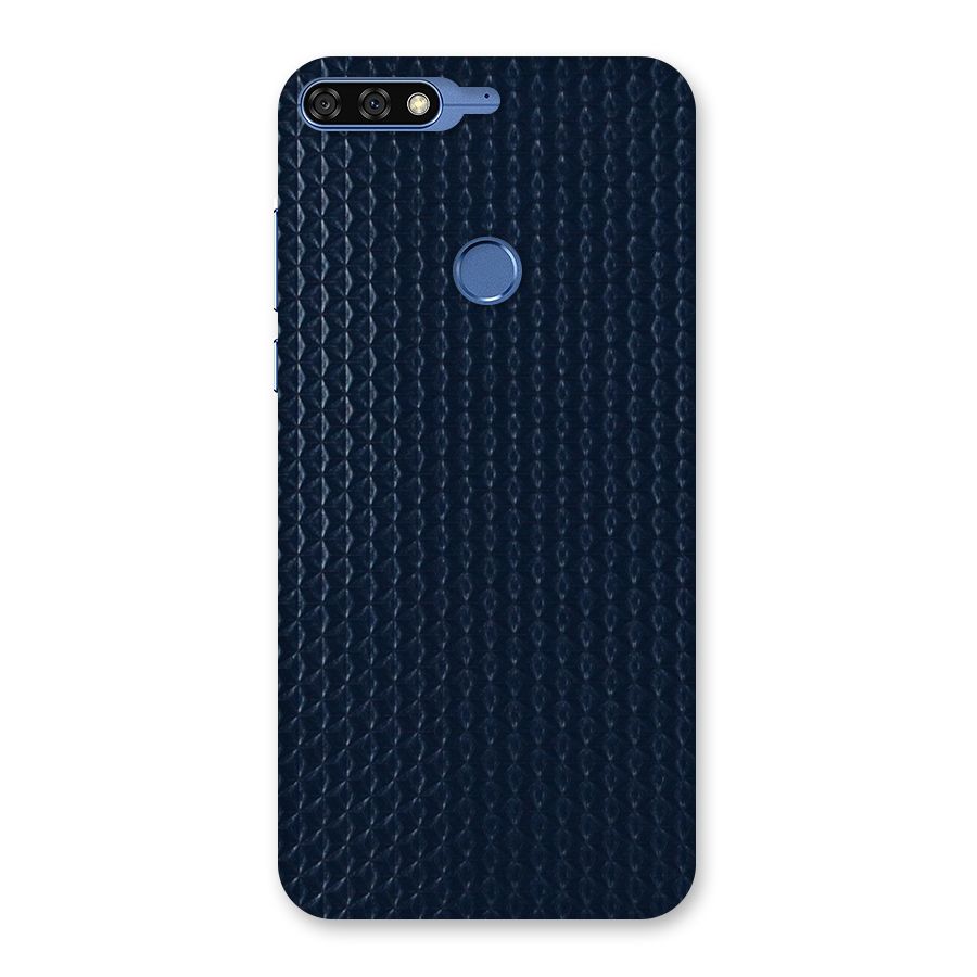 Blue Pattern Back Case for Honor 7C