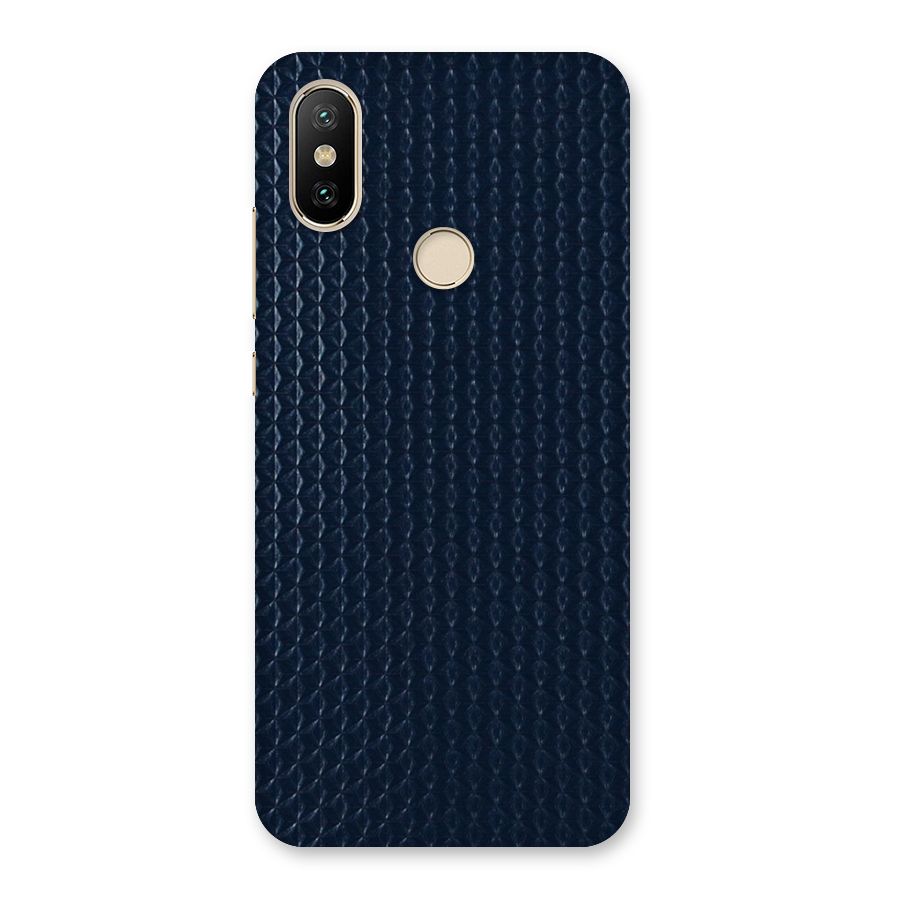 Blue Pattern Back Case for Mi A2