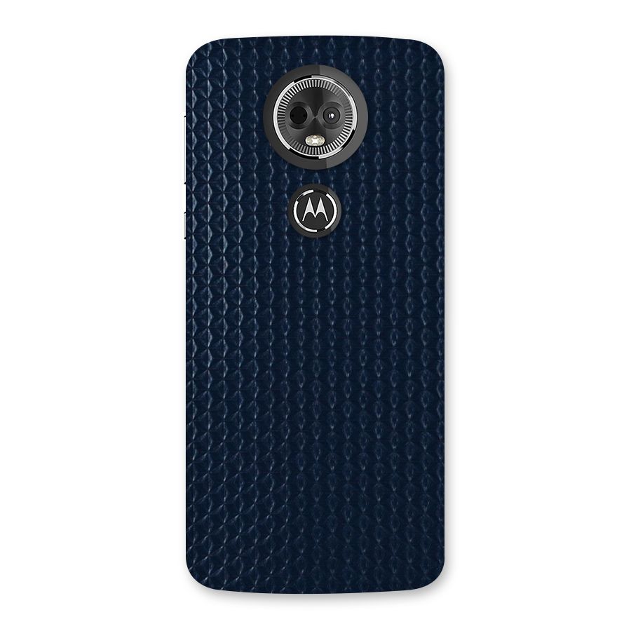 Blue Pattern Back Case for Moto E5 Plus