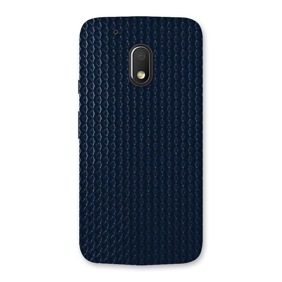 Blue Pattern Back Case for Moto G4 Play