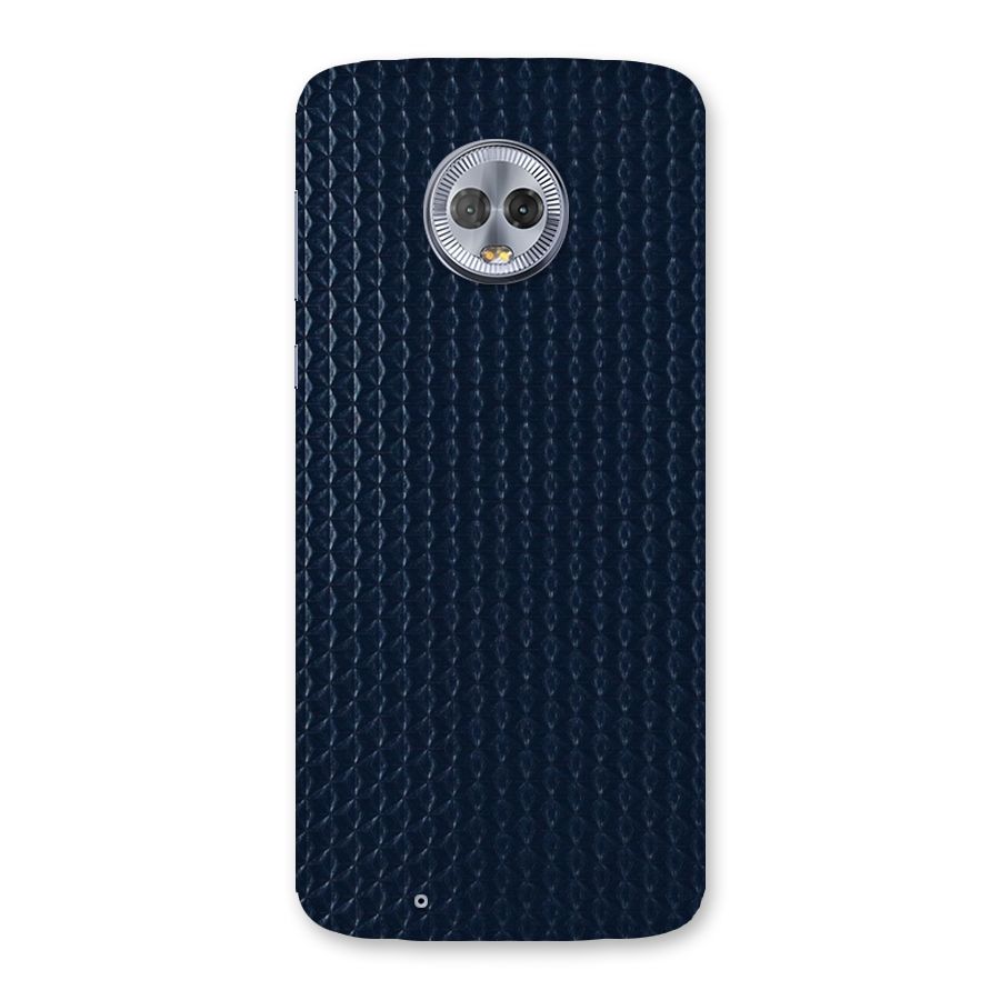 Blue Pattern Back Case for Moto G6