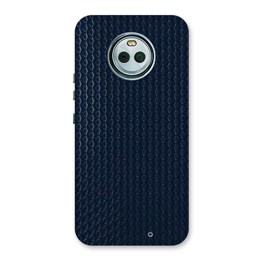 Blue Pattern Back Case for Moto X4