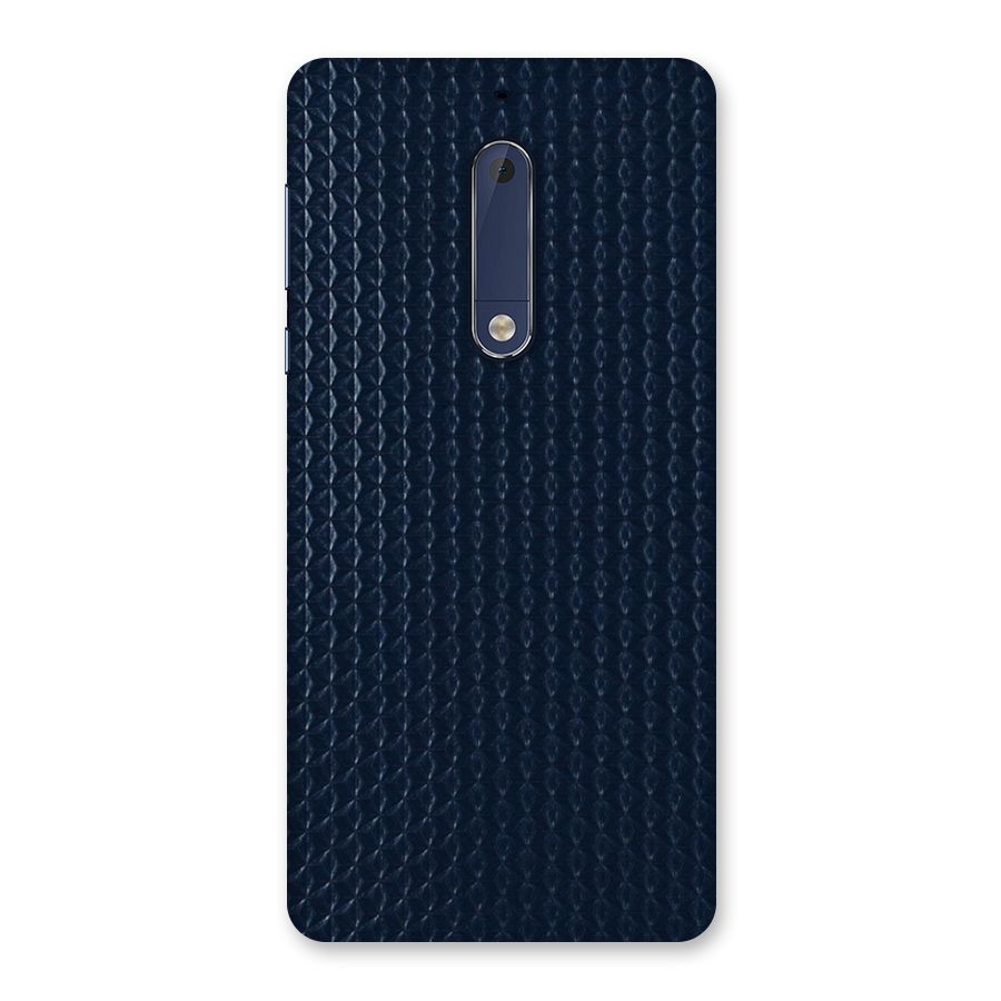 Blue Pattern Back Case for Nokia 5