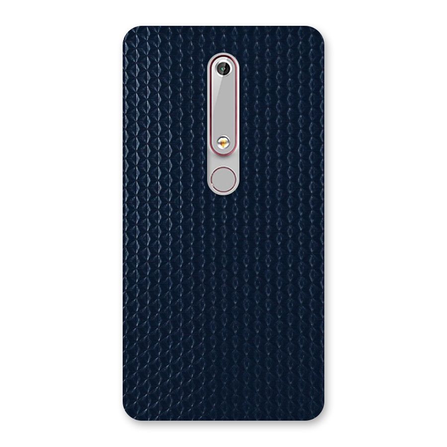 Blue Pattern Back Case for Nokia 6.1