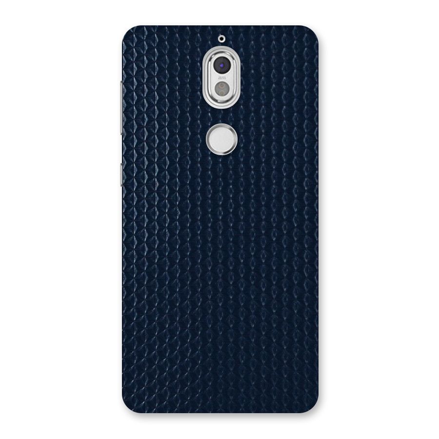 Blue Pattern Back Case for Nokia 7