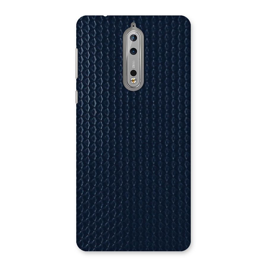 Blue Pattern Back Case for Nokia 8