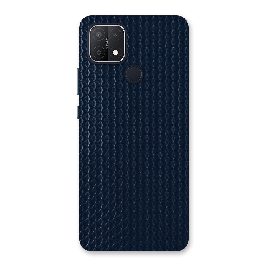 Blue Pattern Back Case for Oppo A15s
