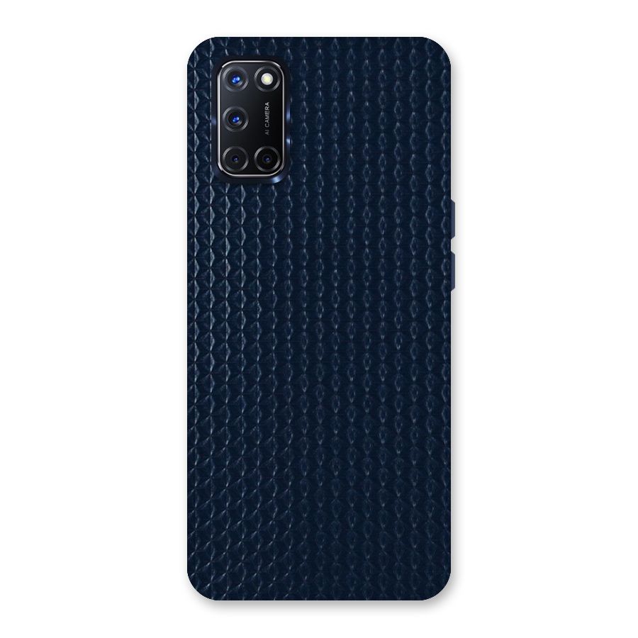 Blue Pattern Back Case for Oppo A52