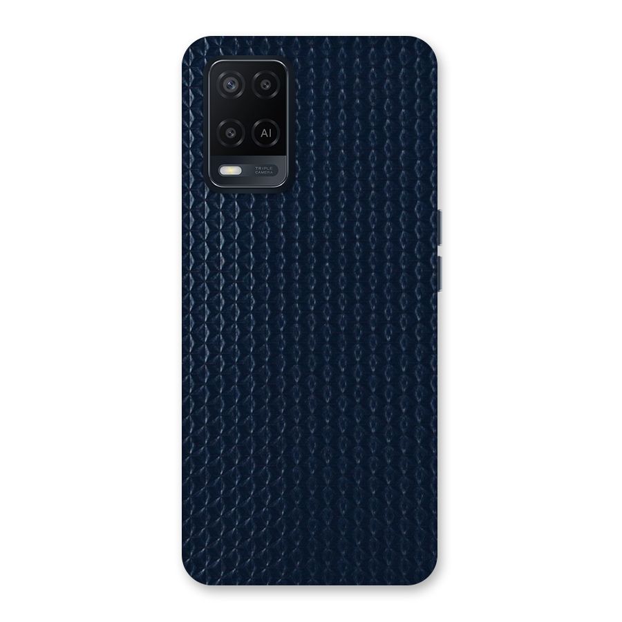 Blue Pattern Back Case for Oppo A54