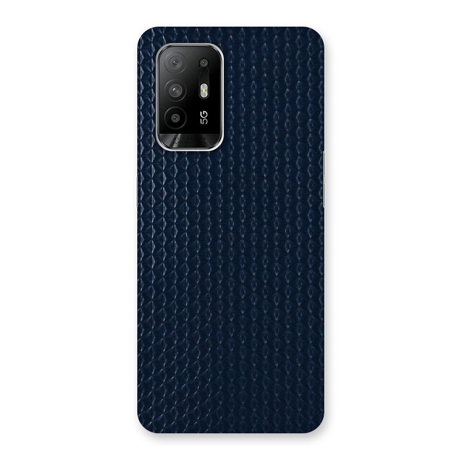 Blue Pattern Back Case for Oppo F19 Pro Plus 5G