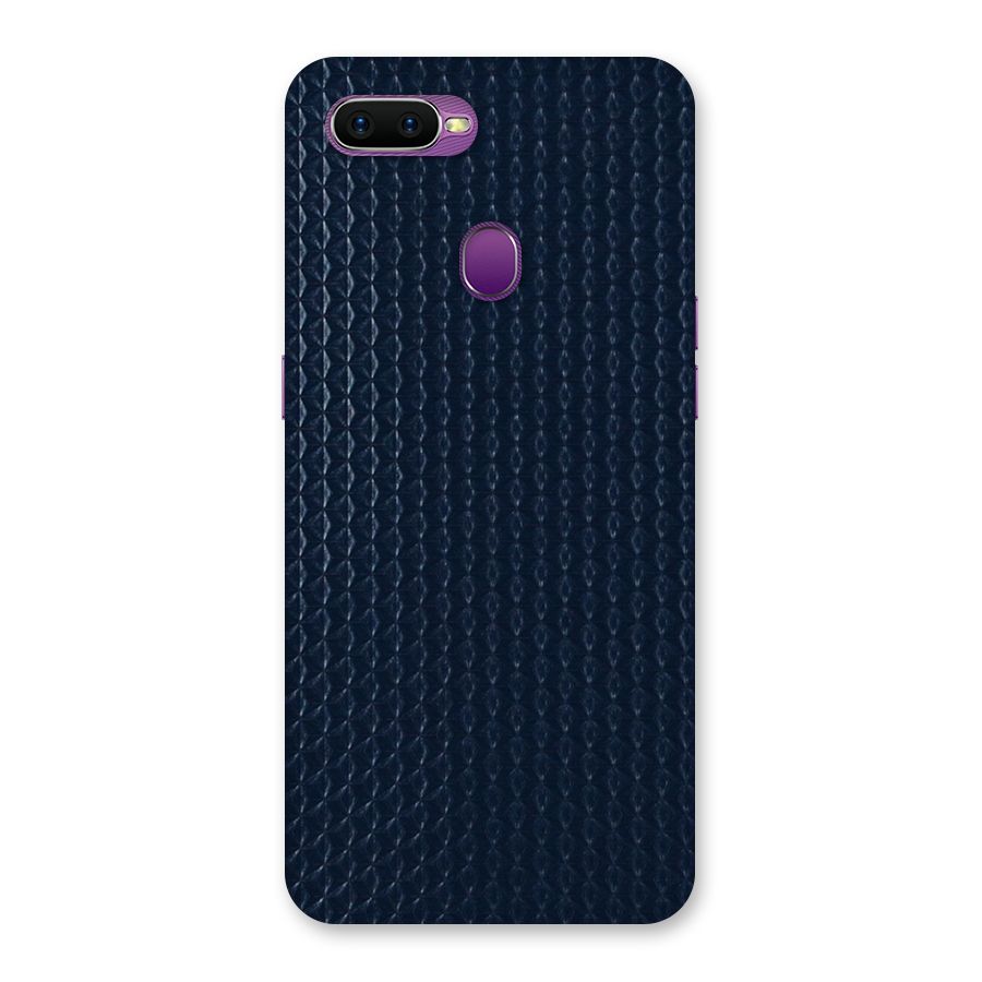 Blue Pattern Back Case for Oppo F9