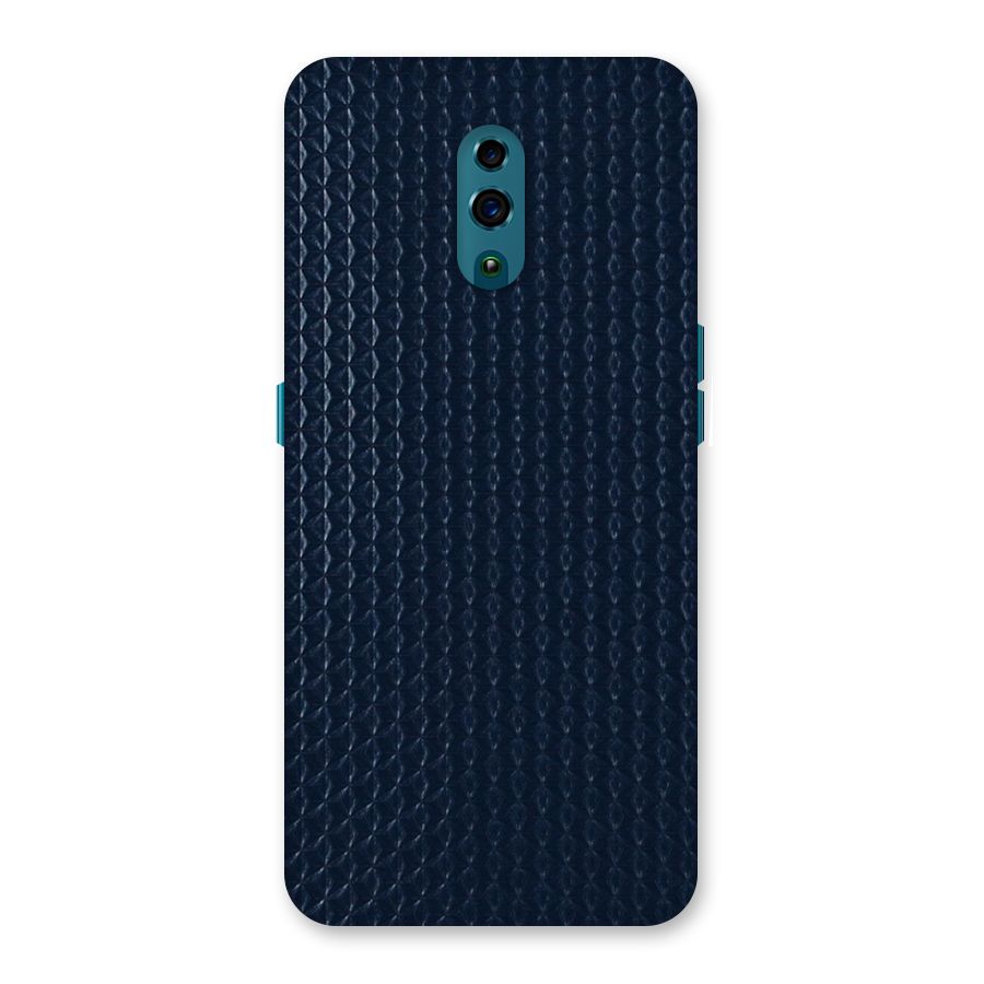 Blue Pattern Back Case for Oppo Reno