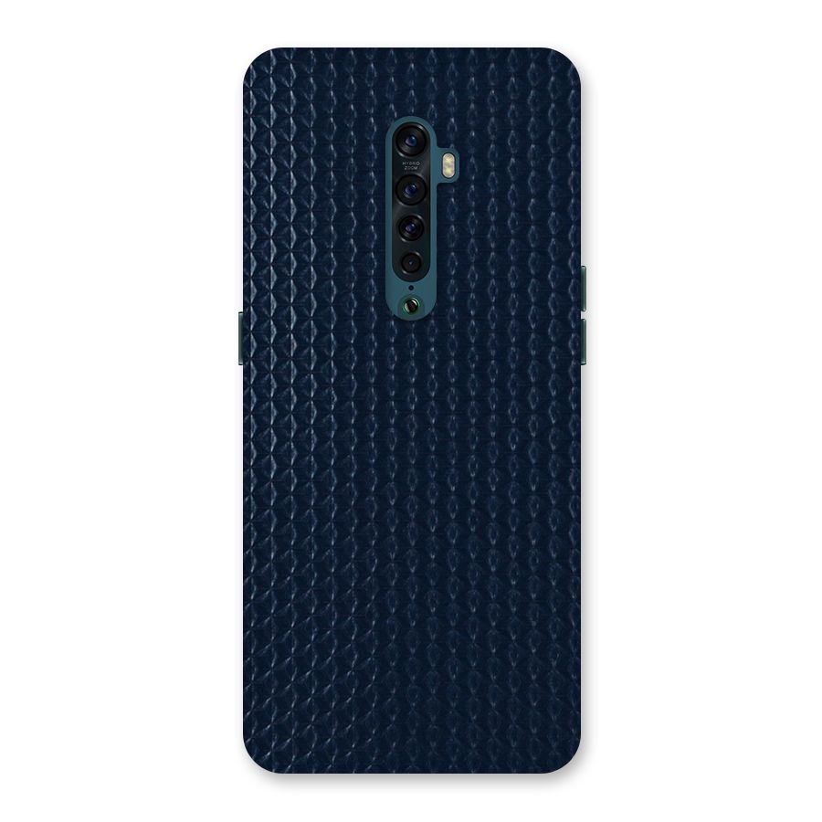 Blue Pattern Back Case for Oppo Reno2
