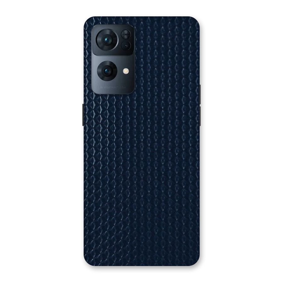 Blue Pattern Back Case for Oppo Reno7 Pro 5G