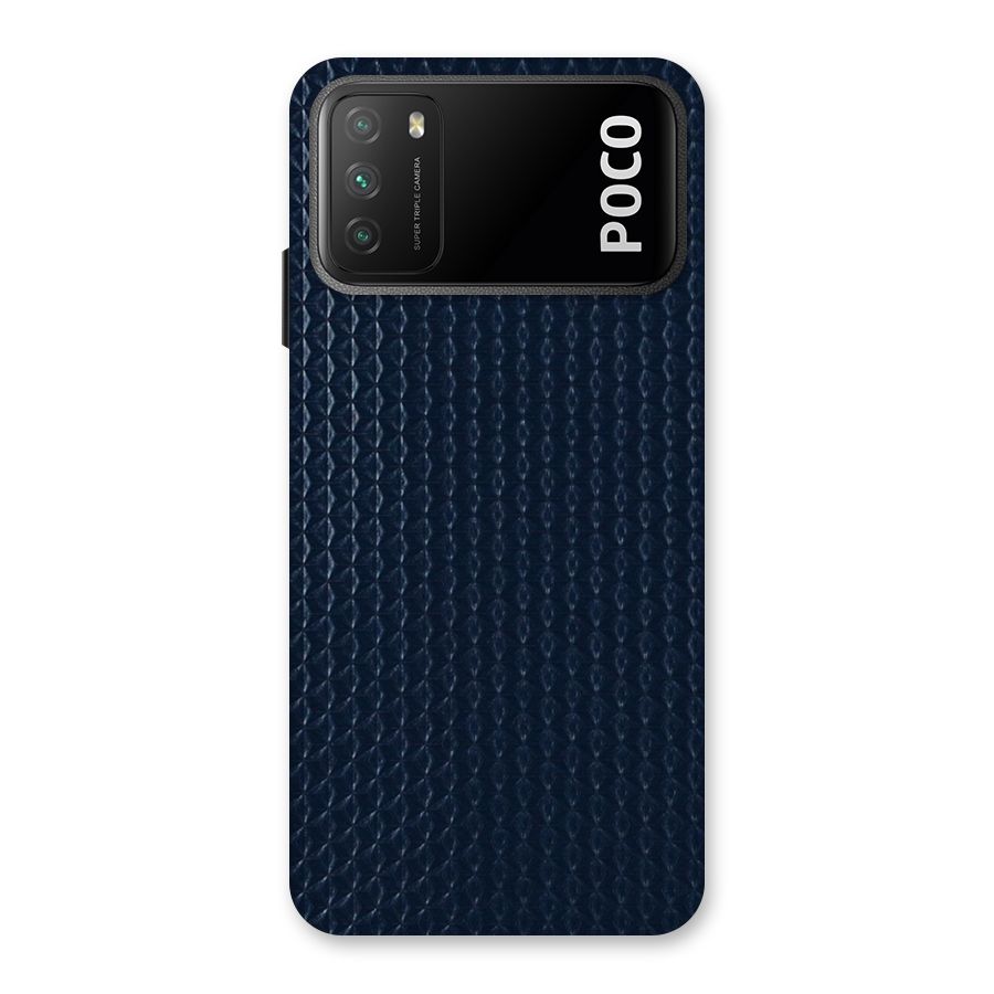 Blue Pattern Back Case for Poco M3