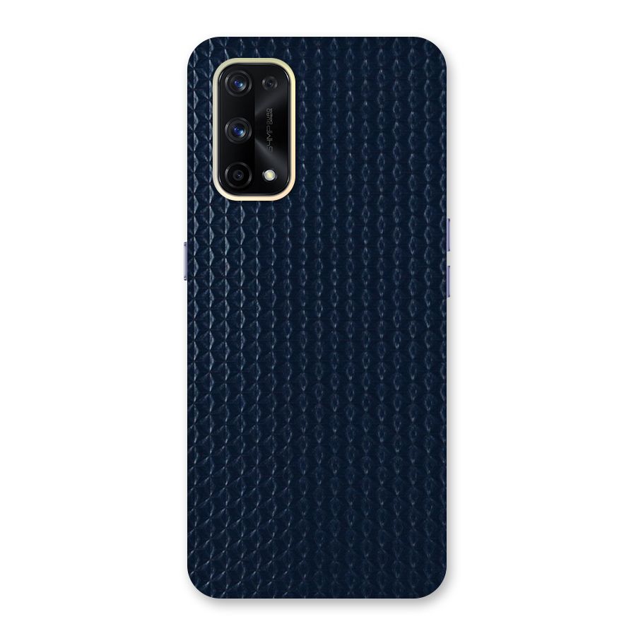 Blue Pattern Glass Back Case for Realme X7 Pro