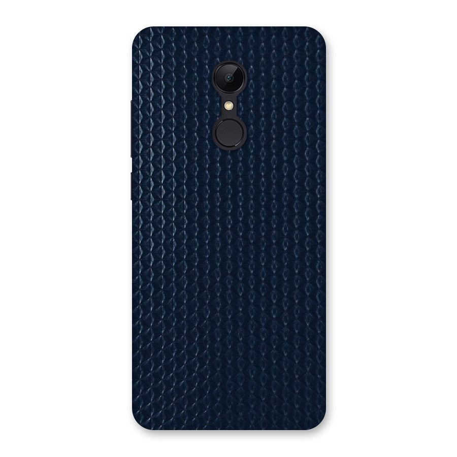 Blue Pattern Back Case for Redmi 5