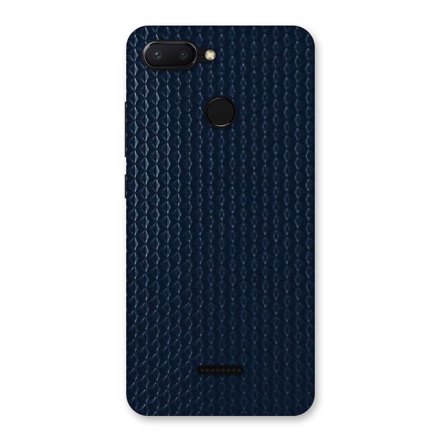 Blue Pattern Back Case for Redmi 6