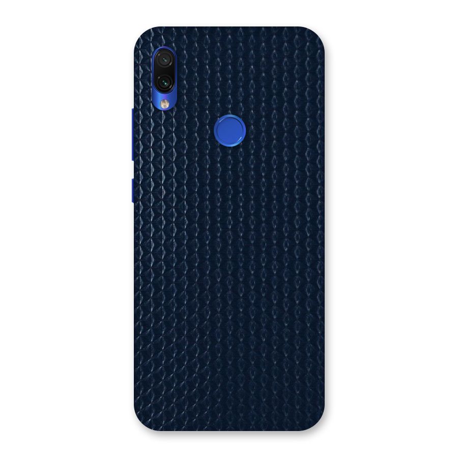 Blue Pattern Back Case for Redmi Note 7S