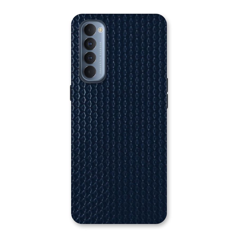Blue Pattern Back Case for Reno4 Pro