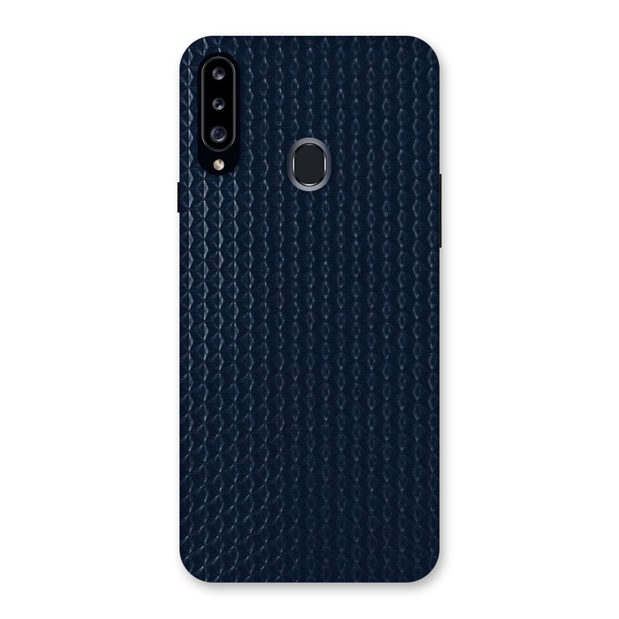 Blue Pattern Back Case for Samsung Galaxy A20s