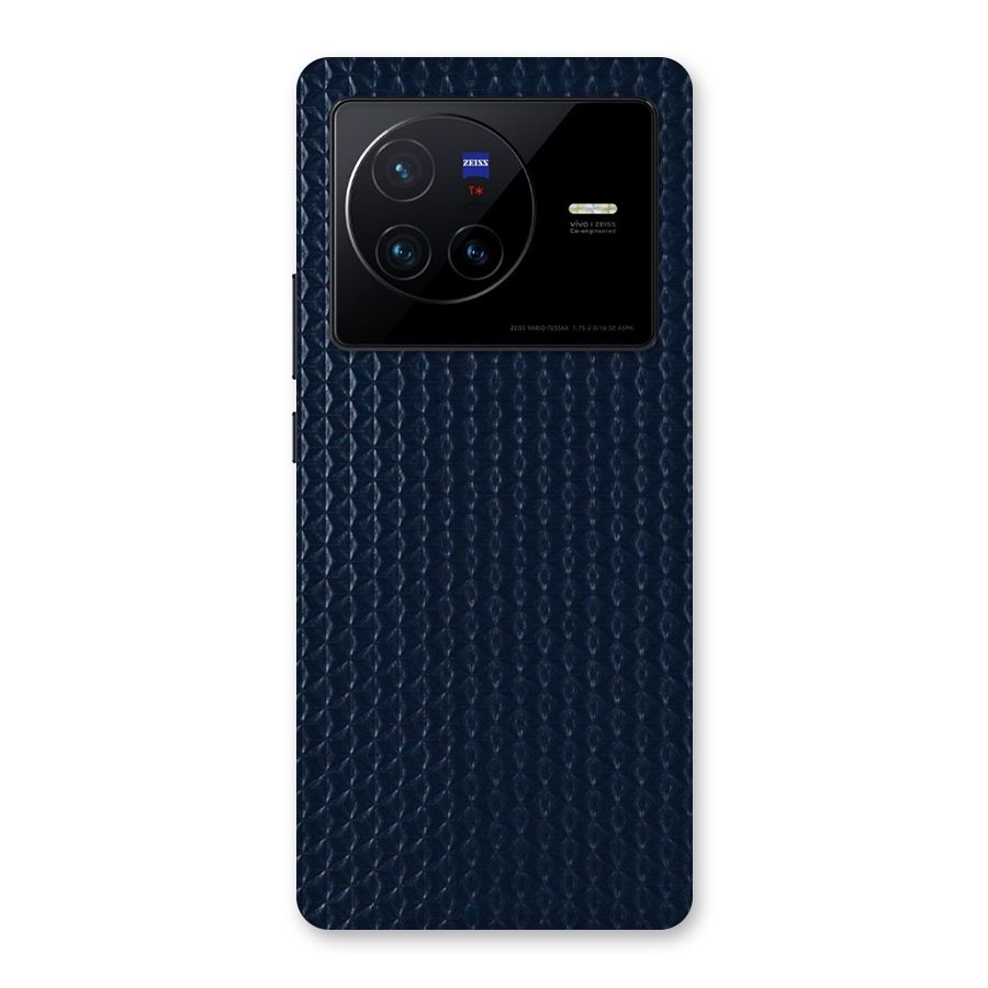 Blue Pattern Back Case for Vivo X80