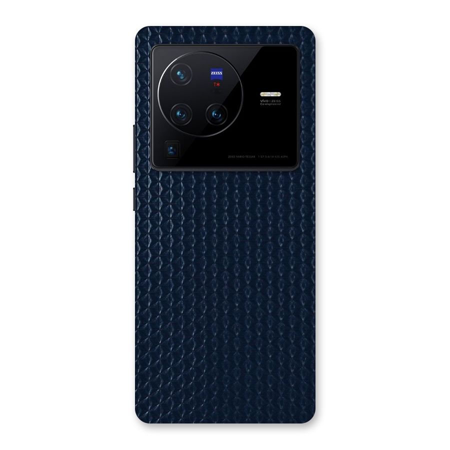 Blue Pattern Back Case for Vivo X80 Pro