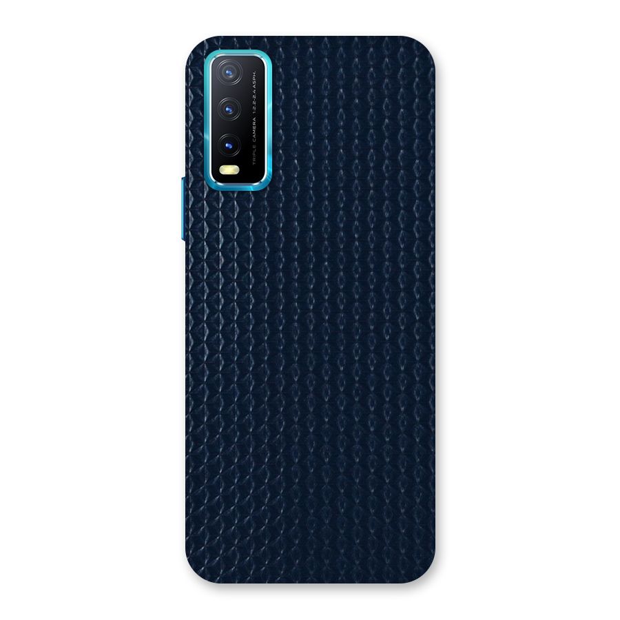 Blue Pattern Back Case for Vivo Y20G