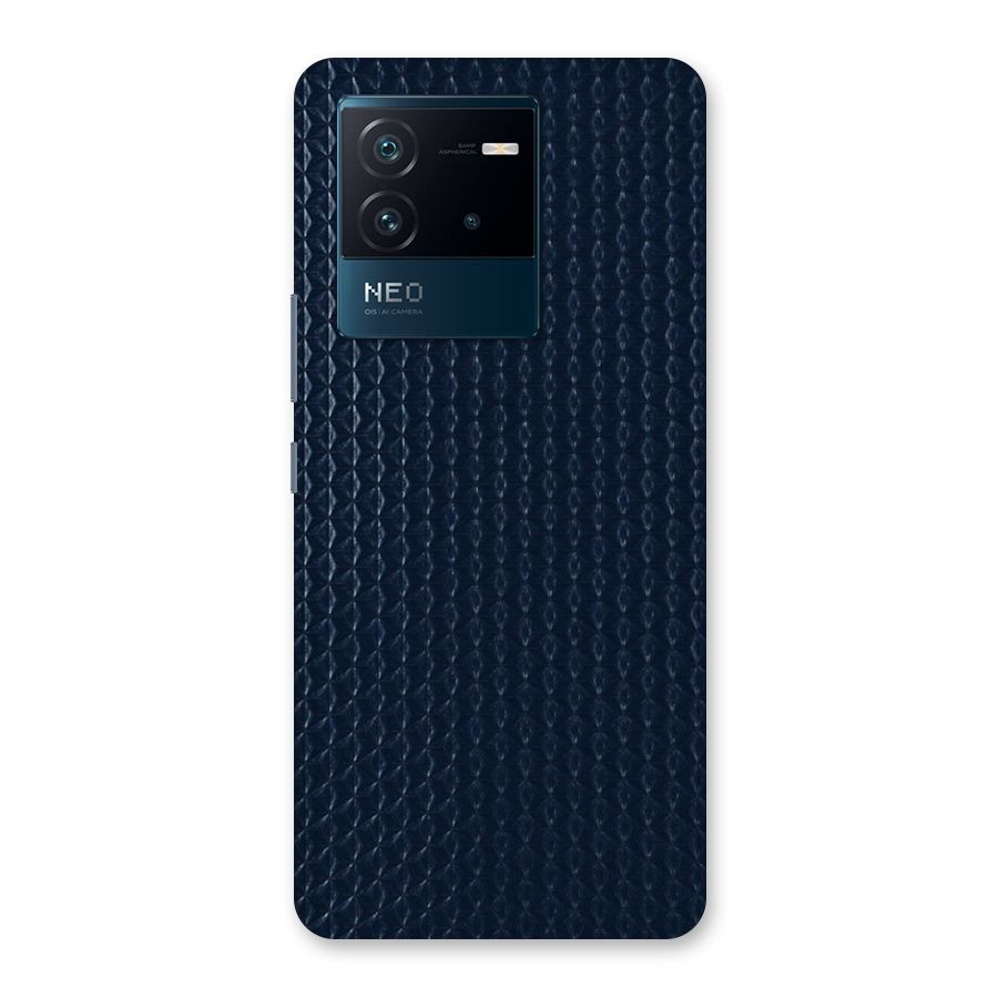 Blue Pattern Back Case for Vivo iQOO Neo 6 5G