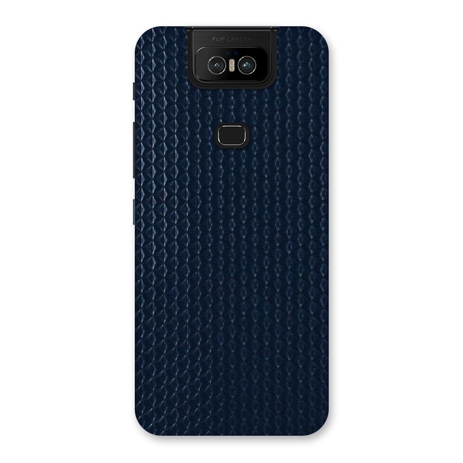 Blue Pattern Back Case for Zenfone 6z