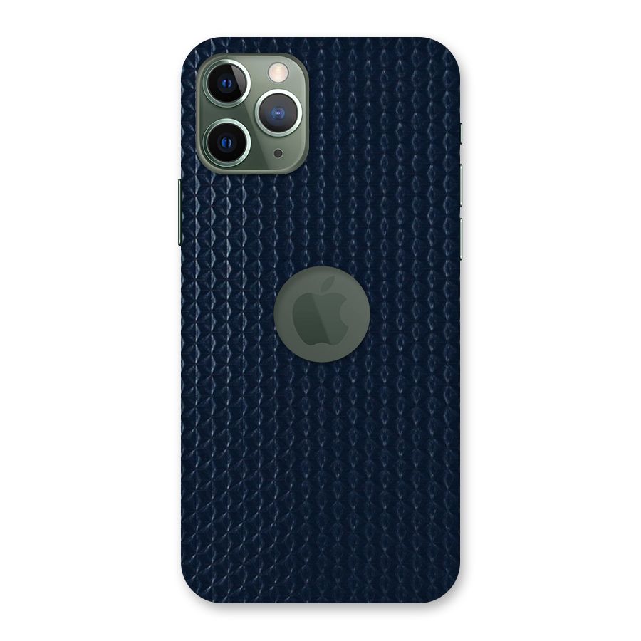 Blue Pattern Back Case for iPhone 11 Pro Logo  Cut