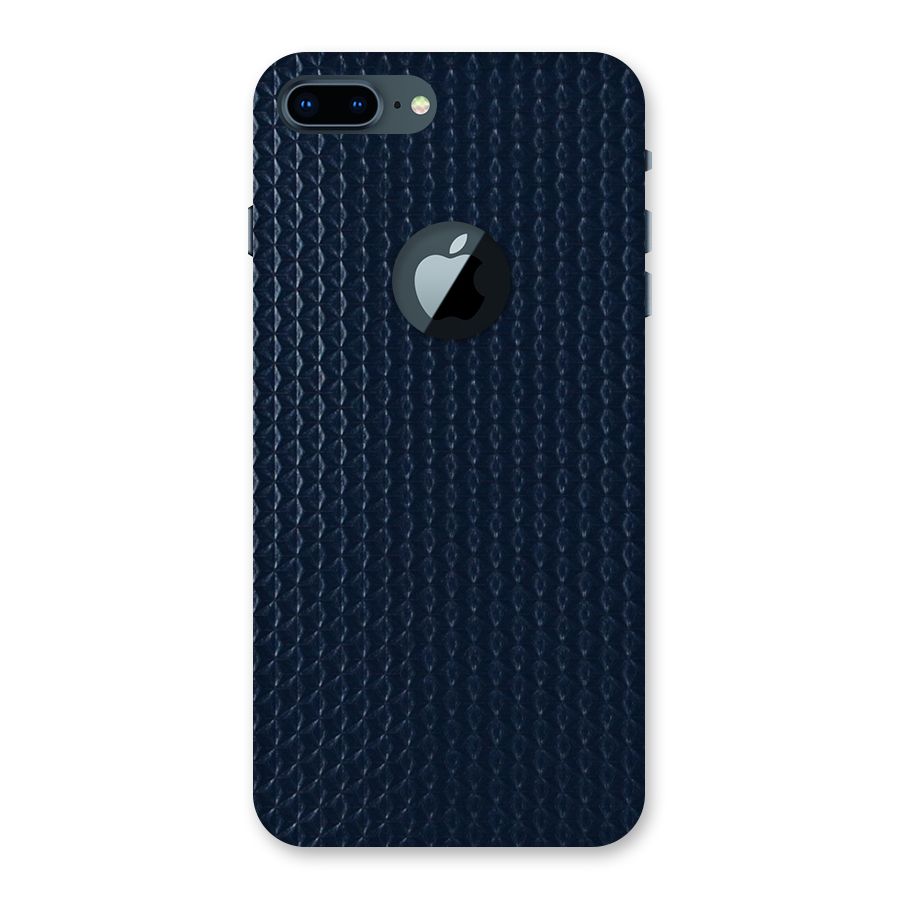 Blue Pattern Back Case for iPhone 7 Plus Logo Cut