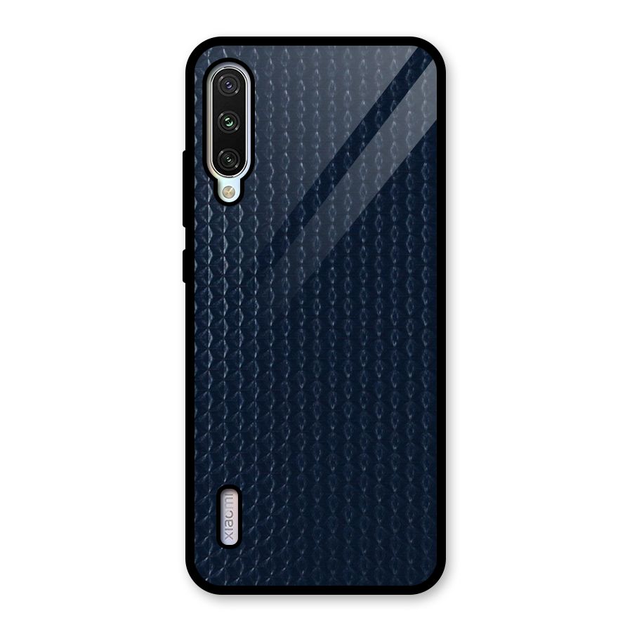 Blue Pattern Glass Back Case for Mi A3