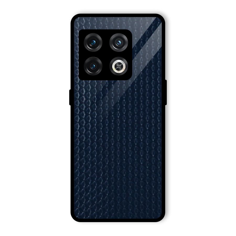 Blue Pattern Glass Back Case for OnePlus 10 Pro 5G