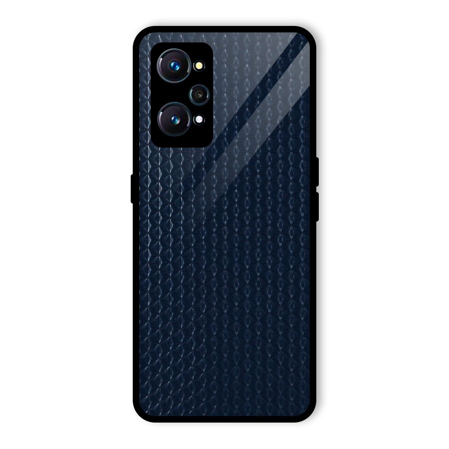 Blue Pattern Glass Back Case for Realme GT Neo2