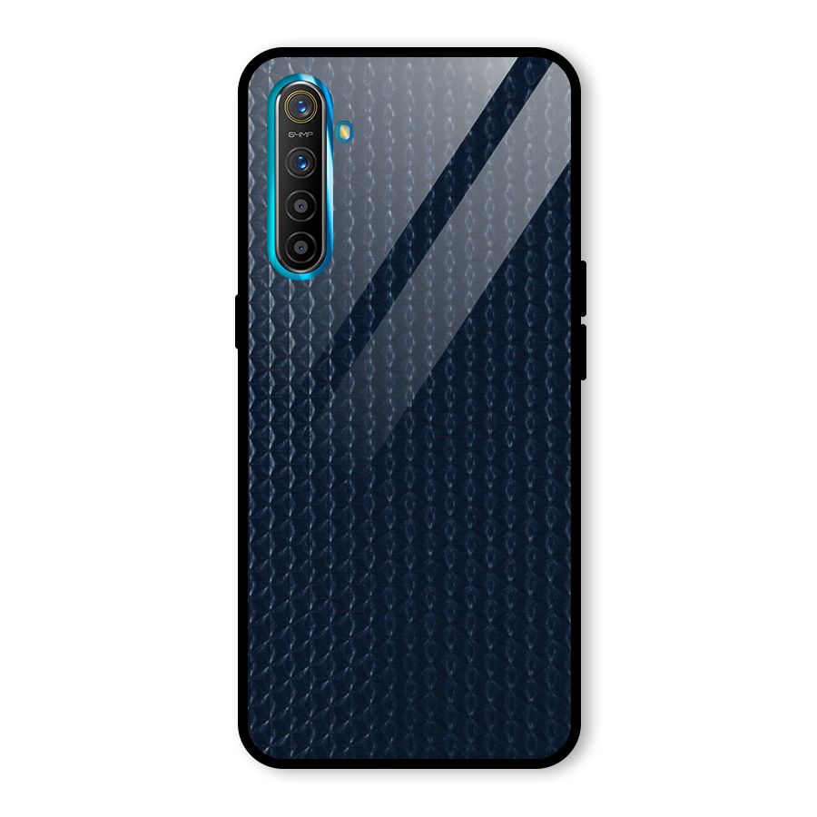 Blue Pattern Glass Back Case for Realme X2